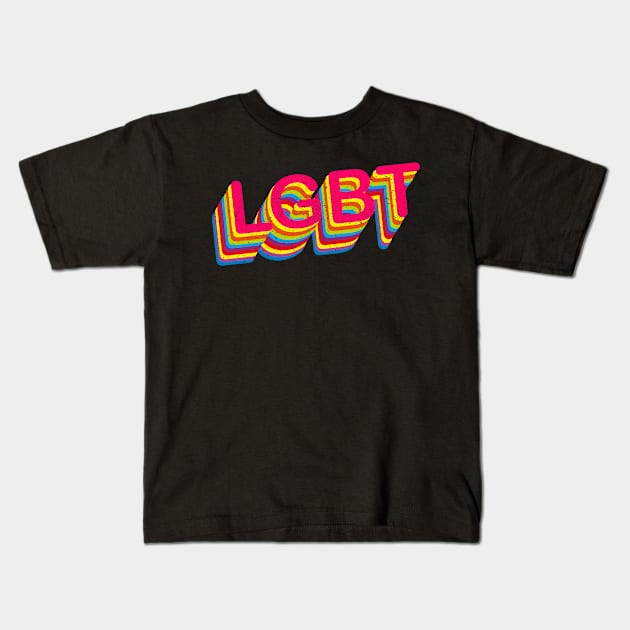 LGBT Gay Lesbian Pride T-Shirt and Gifts Kids T-Shirt by Shirtbubble